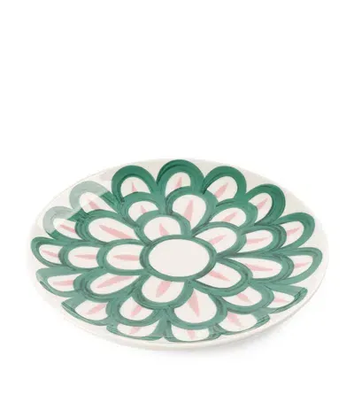 Themis Z Porcelain Symi Dessert Plate In Green