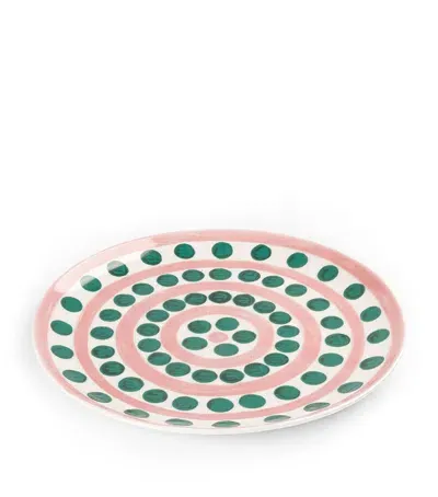 Themis Z Porcelain Symi Dinner Plate In Pink