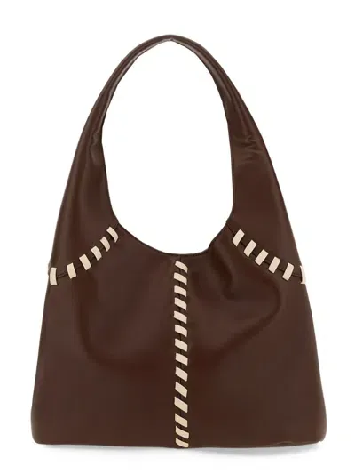 Themoirè Borsa Ninfa In Brown