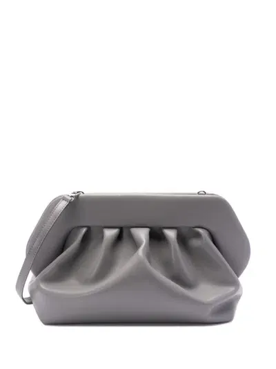 Themoirè Bios Clutch Bag In Grey