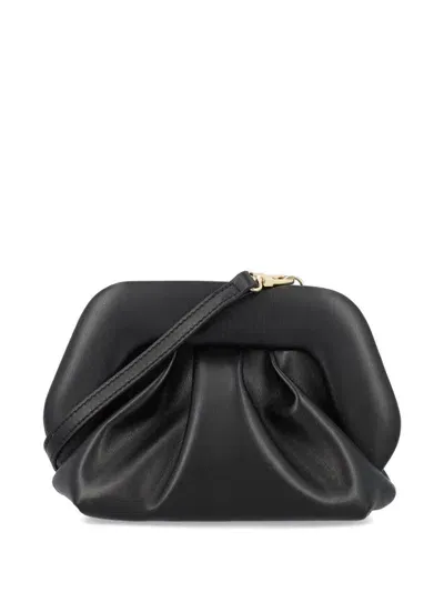 Themoirè Gea Clutch Bag In Black