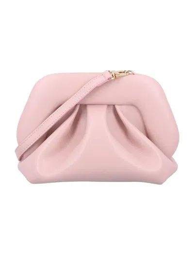 Themoirè Gea Vegan Fabric Clutch In Old Rose