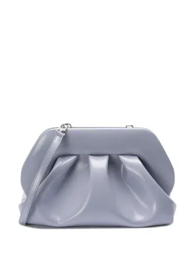 Themoirè Tia Clutch Bag In Grey