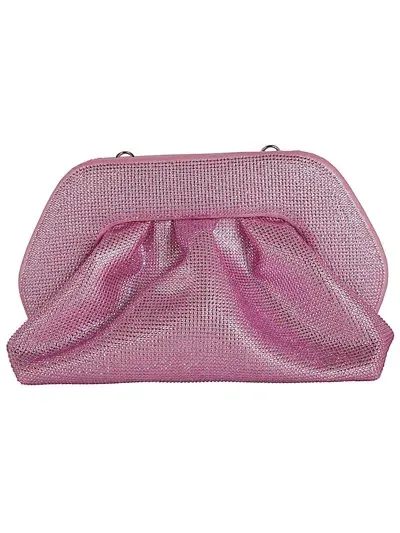 Themoirè Tia Strass Bag In Pink