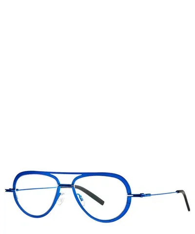 Theo Eyeglasses Crispy 601 Electric Blue In Crl