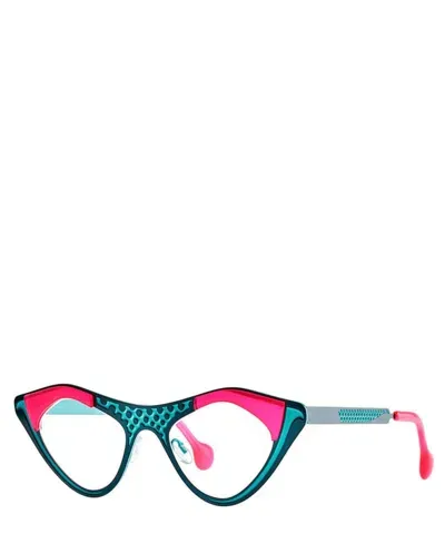 Theo Eyeglasses Liz 473 C 64+14+pink Candy In Crl