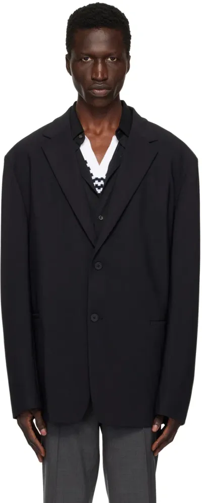 Theory Black Clinton Blazer