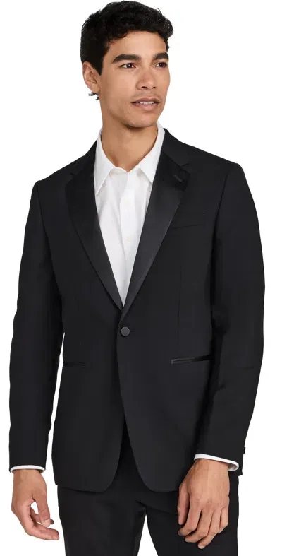 Theory Chambers Tuxedo Jacket Black