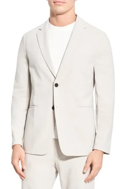 Theory Clinton Precision Ponte Knit Blazer In Putty - B1j