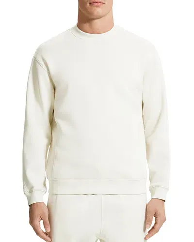 Theory Men's Colts Terry Crewneck Sweatshirt In Ivory