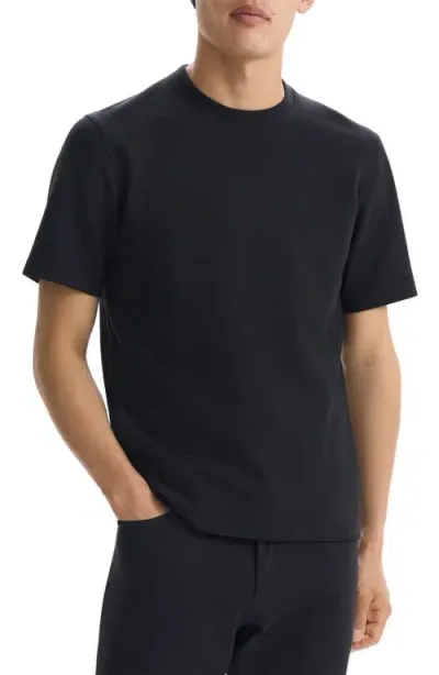 Theory Relaxed Tee In Cotton Jersey In Black