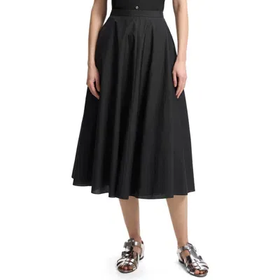 Theory Full Round Skirt In Black