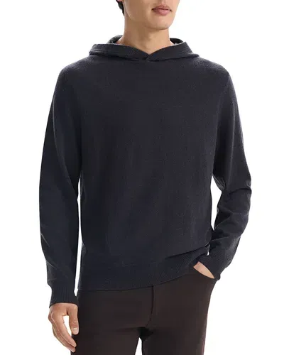 Theory Hilles Cashmere Hoodie In Hickory Melange