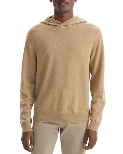 Theory Hilles Cashmere Hoodie In New Camel