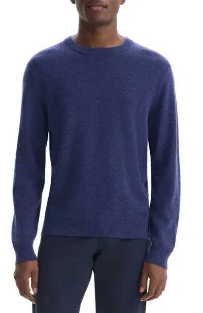 Theory Hilles Cashmere Sweater In Atlantic Melange