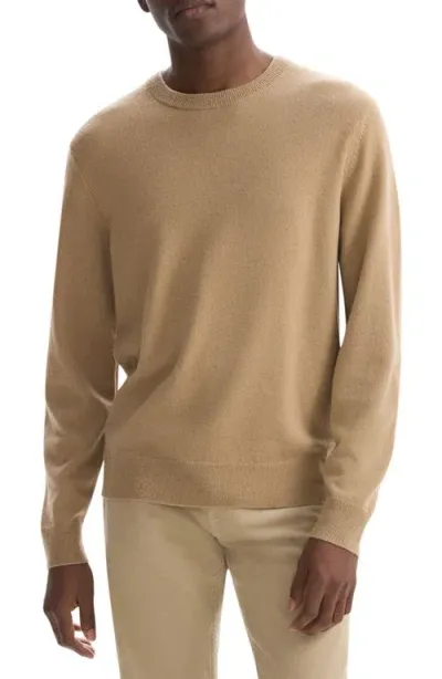 Theory Hilles Cashmere Sweater In New Camel