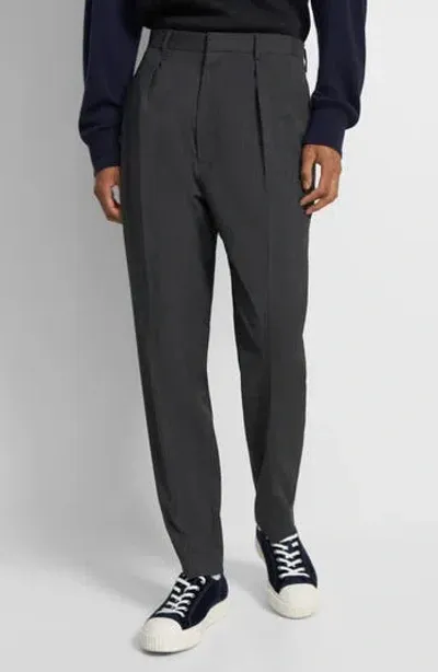 Theory Project Tapered Wool Pants In Multi