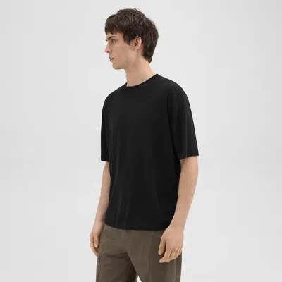 Theory Essential Modal Jersey Tee In Black