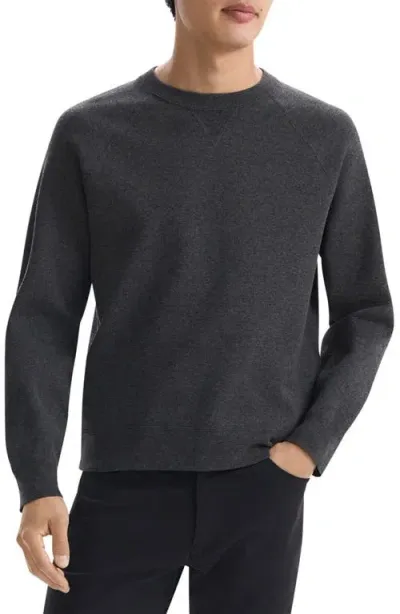 Theory Raglan Sweatshirt In Pestle Melange