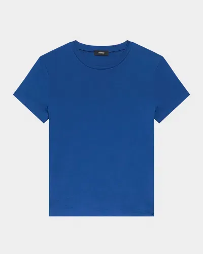 Theory Tiny Tee In Sapphire