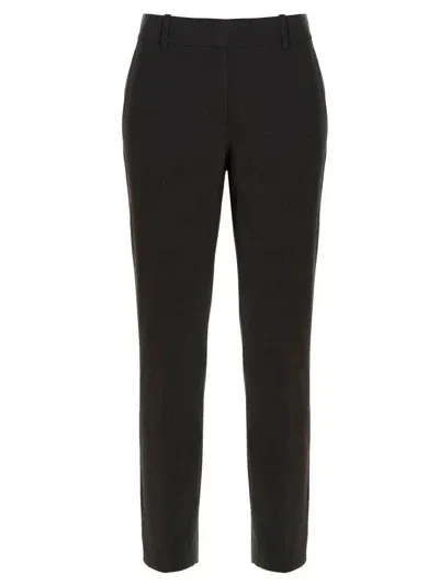 Theory Treeca 2 Pants Gray In Black