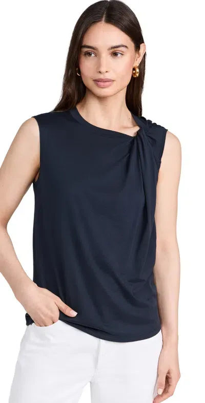 Theory Twisted Tank Nocturne Navy