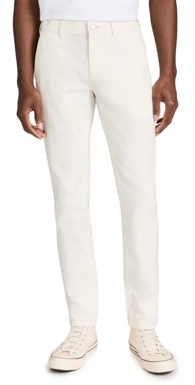 Theory Men's Zaine Straight-leg Canvas-stretch Carpenter Pants In Sand