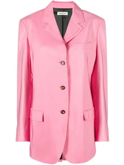 There Was One Einreihiger Oversized-blazer In Pink