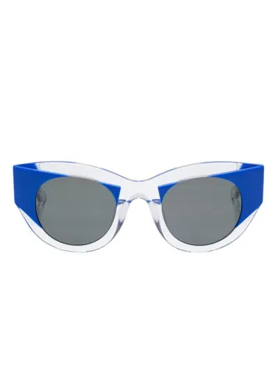 Thierry Lasry Captivity Sunglasses In 白色