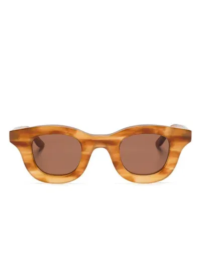 Thierry Lasry Hacktivity Sunglasses In 褐色