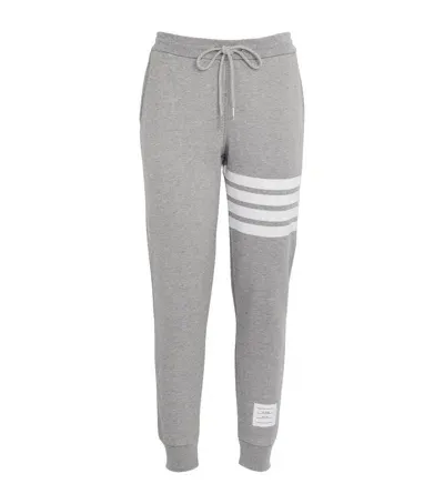 Thom Browne 4-bar Sweatpants In Grey