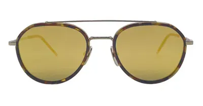 Thom Browne Aviator - Honey Tortoise Sunglasses