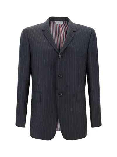 Thom Browne Blazer Jacket In Gray