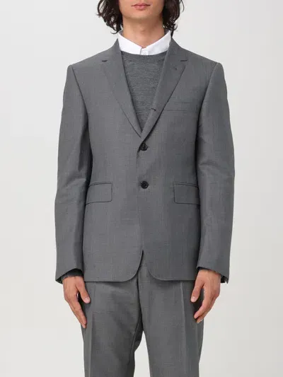 Thom Browne Blazer  Men Color Grey In 灰色