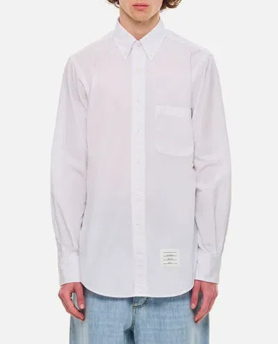 Thom Browne Classic Cotton Shirt In White