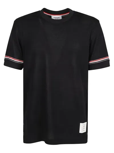 Thom Browne Compact T-shirt In Medium Grey