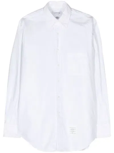 Thom Browne Cotton Shirt In White