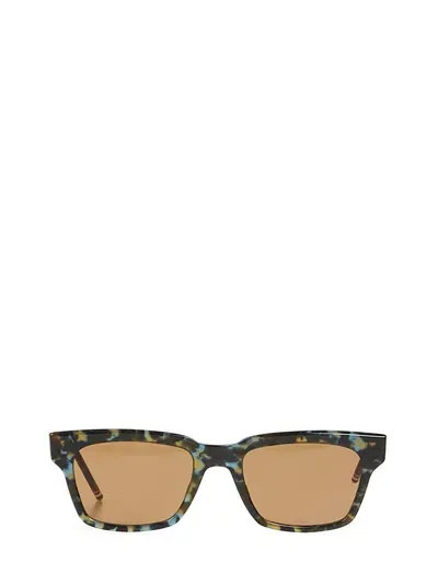 Thom Browne Eyewear Square Frame Sunglasses In Multi