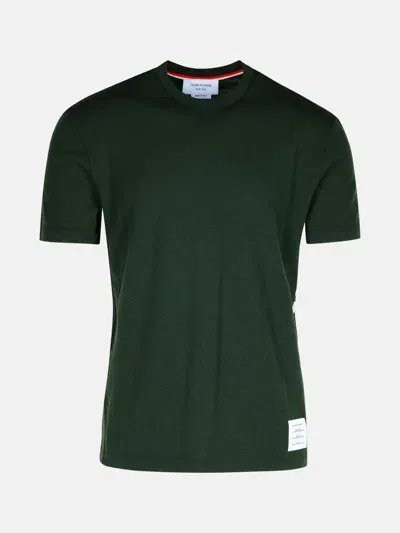 Thom Browne Green Wool T-shirt