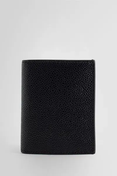 Thom Browne Man Black Wallets & Cardholders