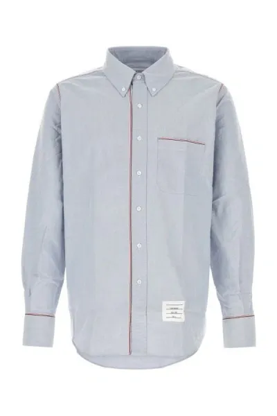 Thom Browne Light Blue Oxford Shirt