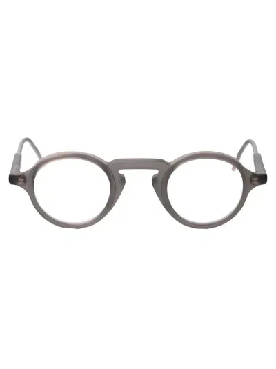 Thom Browne Optical In Satin Crystal Grey