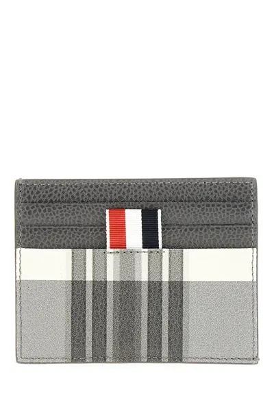 Thom Browne Printed Leather Card Holder In 980