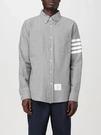 Thom Browne Shirt  Men Color Grey In Grau