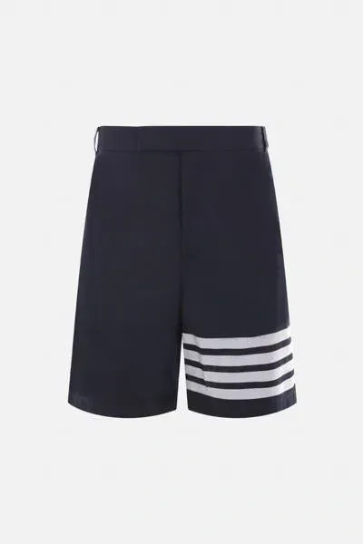 Thom Browne Shorts In Blue