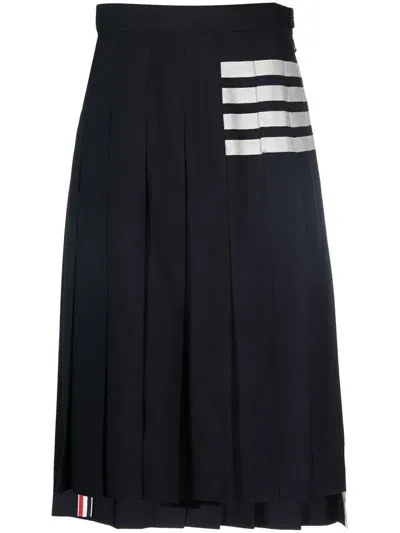 Thom Browne Skirt Clothing In Blue