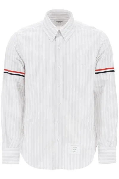 Thom Browne Stripe Shirt In White