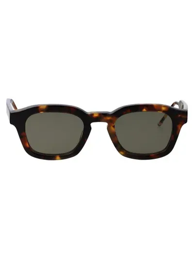 Thom Browne Sunglasses In Honey Tortoise