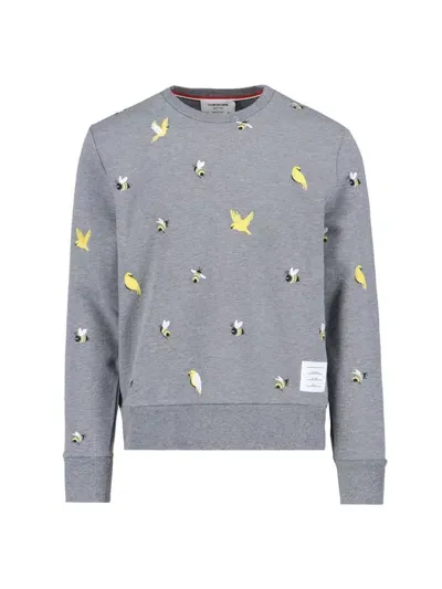 Thom Browne Sweatshirts In Grey