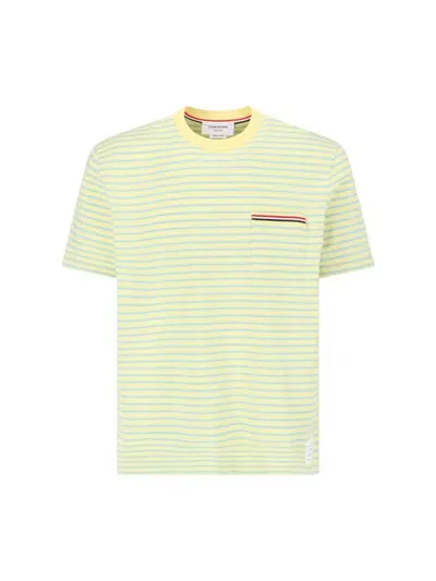 Thom Browne T-shirts And Polos In Yellow